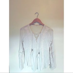 Hint of Mint Boho Blouse Size S